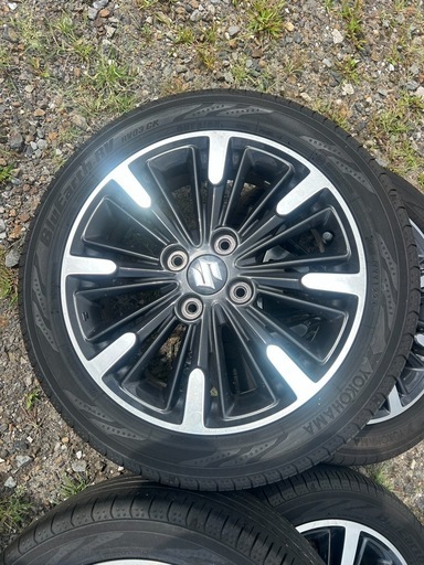 スズキスペーシアカスタムホイール4本165/65R15