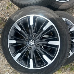 スズキスペーシアカスタムホイール4本165/65R15の画像