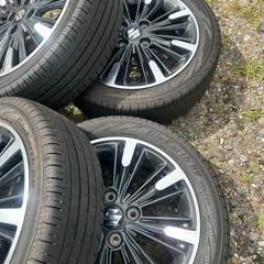 スズキスペーシアカスタムホイール4本165/65R15の画像
