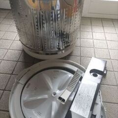 札幌市近郊にお住まいの方限定！送料無料！ヤマダ電機 冷蔵庫 YRZ-F15J 156Lと分解清掃済！RORO 洗濯機 YWM-T55LK 5.5kg の画像