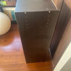 ニトリ　本棚　ブラウンの画像
