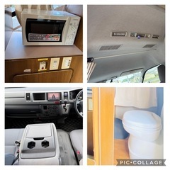 ハイエース❗️キャンピングカー❗️6人乗り❗️車検R8/4の画像