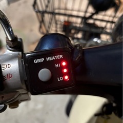 プレスカブ　低走行8000km 実働　グリップヒーター付き　の画像