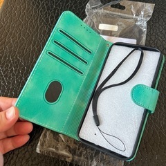 iPhone 14 Pro 手帳型ケース ミントブルーの画像