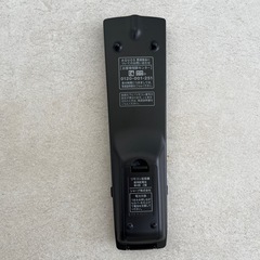 SHARP AWUOS TVリモコンの画像