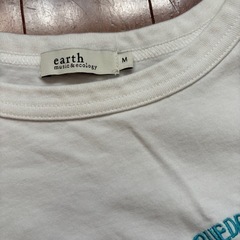 ショート丈Tシャツ　earthの画像