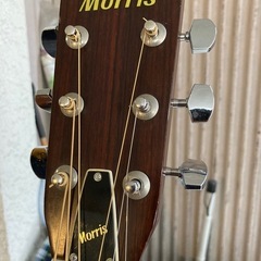 整備済み MORRIS W-18 飯田楽器製 ペグ 弦 新品 モーリス ケース付の画像