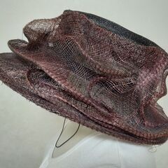 帽子　天然草　レディースの画像