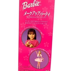 未使用 バービー Barbie doll メークアップパーティー 人形 MATTELの画像