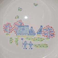 大皿 5枚セット／イラスト違い／傷なしの画像