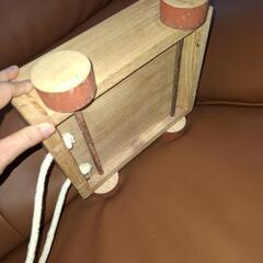 ハンドメイドの木製積み木の画像