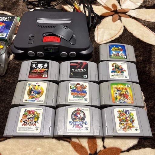ニンテンドー64 まとめ売り (あんず) 羽後本荘のテレビゲーム