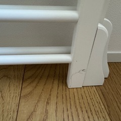 【IKEA】 ベビーベッド　ホワイトの画像