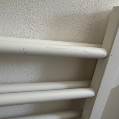 【IKEA】 ベビーベッド　ホワイトの画像