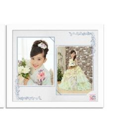 スタジオアリス★四つ切り、六つ切り④デザインフォト2カット(フレーム付)1万円相当超のプレゼント券の画像