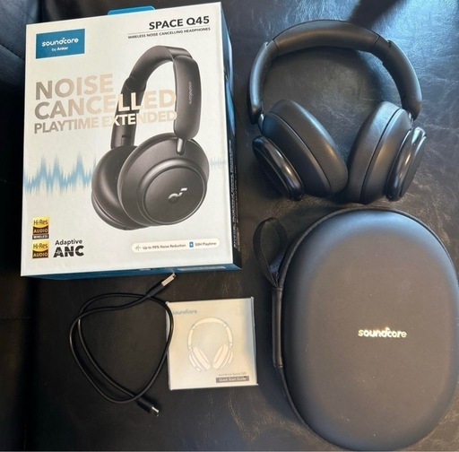 【中古】Soundcore Space Q45 ワイヤレスヘッドホン Amazon.co.jp: Anker Soundcore Space Q45（Bluetooth 5.3