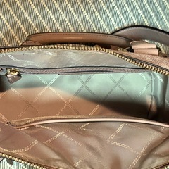 MICHAEL KORS マイケルコース　ピンク ハンドバッグ　MK金具付の画像