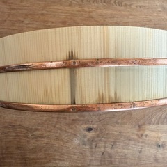 0円　無料　木製寿司桶（直径36.5cm）の画像