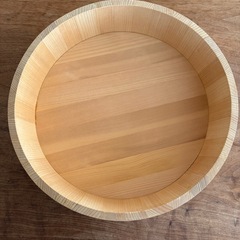 0円　無料　木製寿司桶（直径36.5cm）の画像
