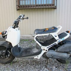 短期投稿 整備できる方限定 ⑥ 南国 人気 限定車 白 ズーマー レストアベース 現在不動 原付　50ccの画像