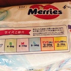 メリーズ ビック2袋セットの画像