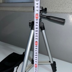 【9/30まで】軽量アルミ製三脚 約70cm 収納バッグ付きの画像