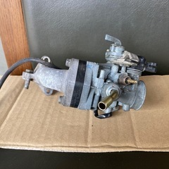 HONDAリトルカブ純正キャブレター　OH 清掃済み　マニホ付き
の画像