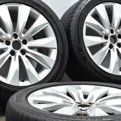 【引取限定】アウディ D3 A8 純正 18in 8.5J +45 PCD112 ブリヂストン ポテンザ S007A 255/45R18の画像