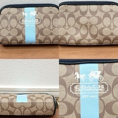 COACH！3個セット！コーチ！ハンドバッグ！ポーチ！の画像