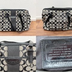 COACH！3個セット！コーチ！ハンドバッグ！ポーチ！の画像