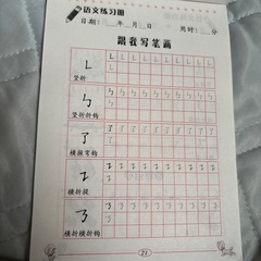 【未使用品】中国語ドリル　中国人の学生用の画像