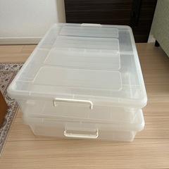 2個セット⭐︎収納ケース、衣装ケースの画像