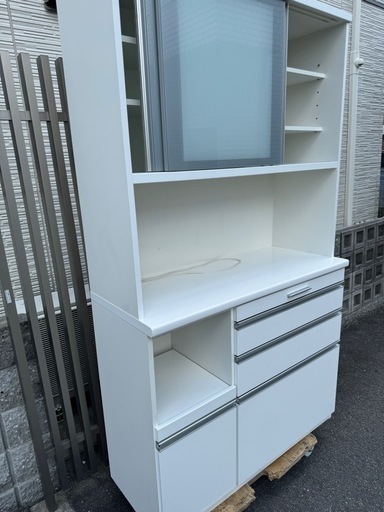 【3月のみ期間限定出品】松田家具 食器棚 松田家具】食器棚 グランド1800マルチレンジ 巾180cm* | Ohkawa