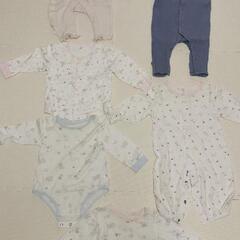 👶女の子ベビー服＆お風呂マット一式【無料／生後6ヶ月まで】引き取り限定の画像
