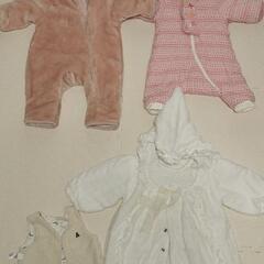👶女の子ベビー服＆お風呂マット一式【無料／生後6ヶ月まで】引き取り限定の画像