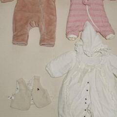 👶女の子ベビー服＆お風呂マット一式【無料／生後6ヶ月まで】引き取り限定の画像