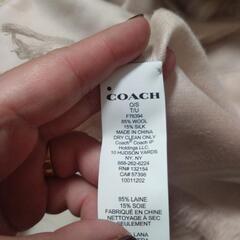 COACHストールの画像