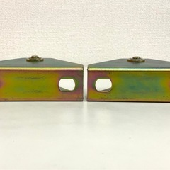 ヨコヅナ ロタ 枠付 重量戸車 ベアリング入り 50mm トロ車型 ２個入 /鉄重量戸車/門扉の画像