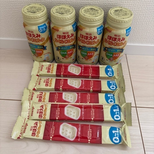 【まとめ売り】ほほえみ ベビーミルク ほほえみ大容量らくらくセット（ほほえみ800g×4個、らくらく