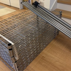 スチールラック（2個）の画像