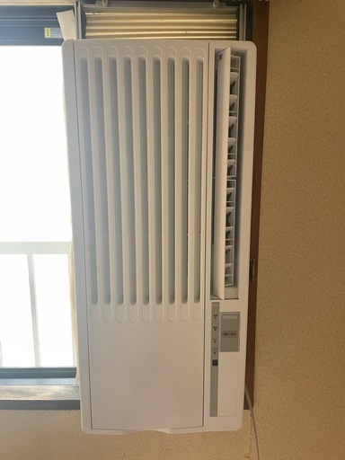 ハイアール　Haier　窓用エアコン　2021年製　8/30までに取りにきてくれる方