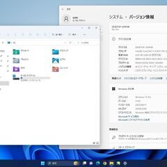 Mini ITX マザーボード搭載 BTOデスクトップパソコン　メタリックブルーのコンパクトデスクトップパソコン　Windows11　+　Officeの画像