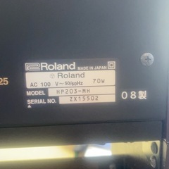 電子ピアノ　Roland の画像