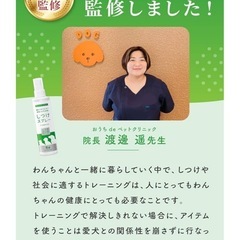 愛犬、愛猫用　しつけスプレーの画像