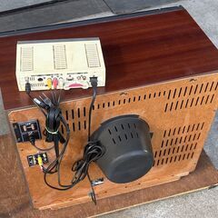 昭和レトロ　中古品　ブラウン管テレビ　Victor　AV-F21SL　１９８５年製　の画像