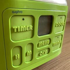 炊飯器｜SANYO ECJ-XQ30｜一人暮らし｜3合炊き｜2009年製の画像