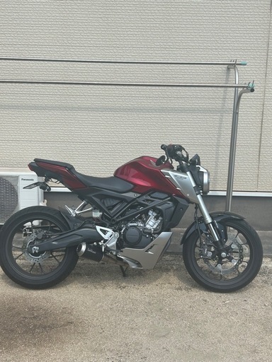cb125r 125cc ホンダ cb 自賠責付き可能
