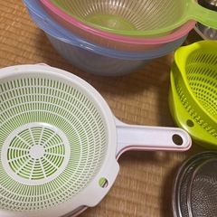 （取引中）調理ボウル ザル まとめ売りの画像
