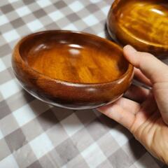 木製 小皿 ５個セットの画像