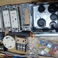 第二種電気工事士技能試験用 使用済み部品一式 配線・解答用紙付きの画像